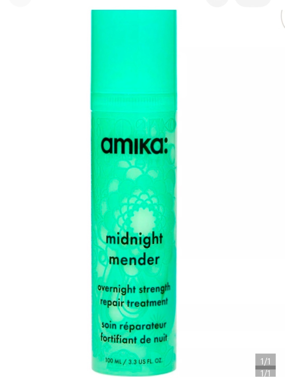 amika Midnight Mender Overnight Repair Treatment - Teal